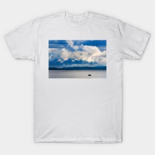A blue dawn along the Highland Coast, Scotland T-Shirt
